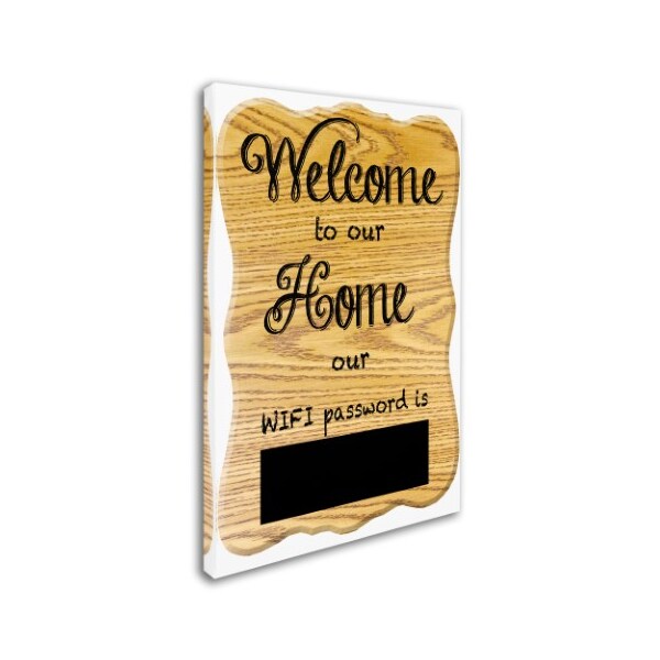 Jean Plout 'Welcome Home 9' Canvas Art,12x19